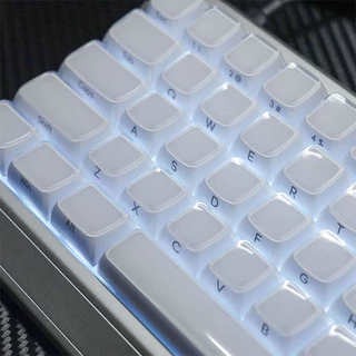 คีย์แคป Jelly Crystal พุดดิ้ง SA Profile 132 คีย์ PC Double Shot สำหรับคีย์บอร์ดเชิงกล คีย์บอร์ดแม่เหล็ก