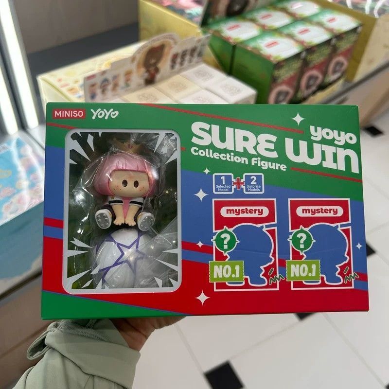 [MINISO] MINISO YOYO SURE WIN Stable WIN Series Figure Mystery Box Set