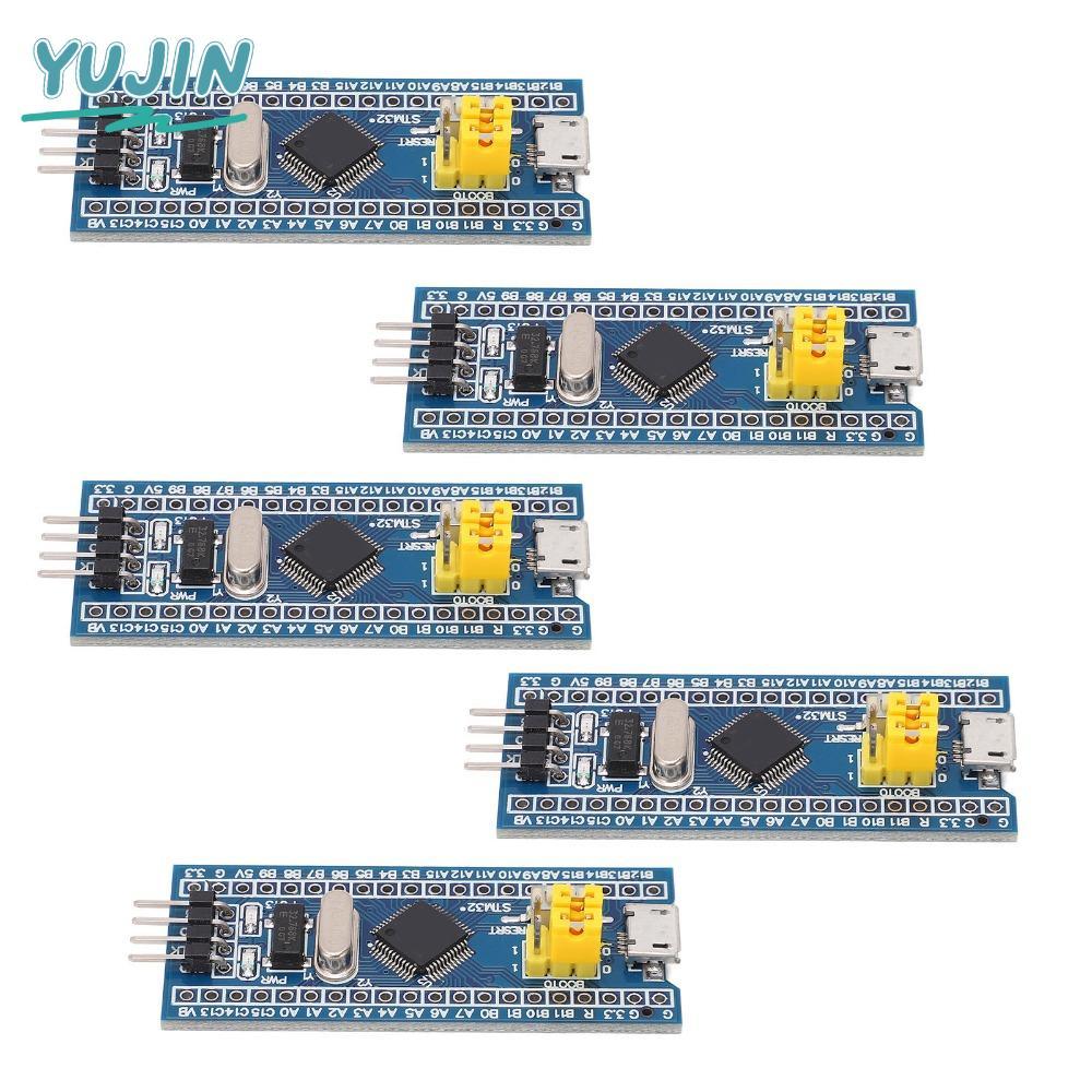 YUJIN 5PCS ระบบโมดูล, ARM 32-bit MCU 40 Pin Core Board Module, Core Module SWD Micro USB พอร์ตระบบขั