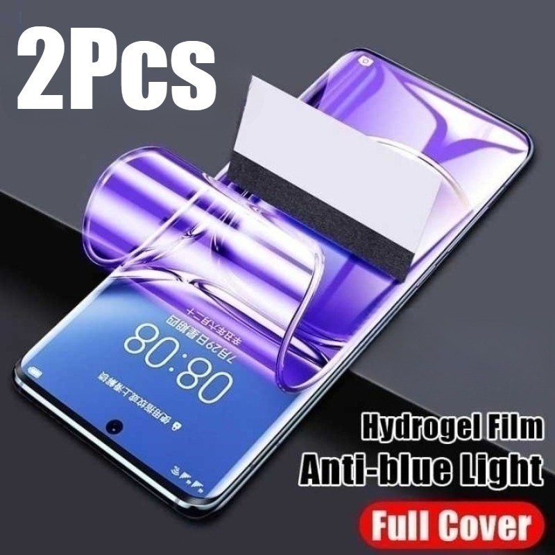 2 ชิ้น Anti Blue Light Soft Hydrogel ฟิล์มสําหรับ Oukitel G1 P1 WP200 WP210 WP23 WP28 WP33 WP35 WP50