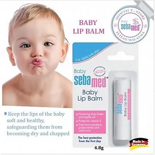 Sebamed Baby Lip Balm 4.8 g. ซีบาเมด เบบี้ ลิป บาล์ม 4.8 กรัม [1 แท่ง] GG 6331