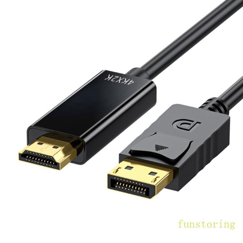 FUN to Adapter Connector Cable 4K 1080P สําหรับเดสก์ท็อปแล็ปท็อปพีซี TV Monitor โปรเจคเตอร์