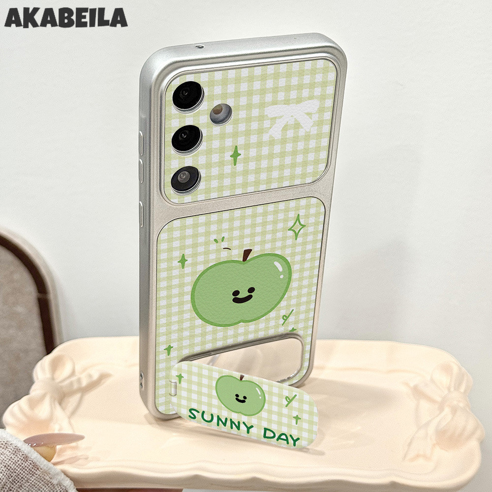 ผลกระจกเงา เคสโทรศัพท์สำหรับSamsung A57 A37 A17 A07 A56 A36 A54 A15 A14 A06 S24 S25 S26 Ultra สายคล้องและที่ยึดเคส