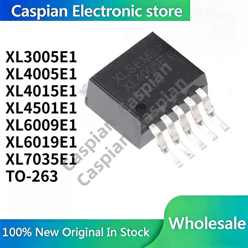 5 ชิ้น XL3005E1 XL4005E1 XL4015E1 XL4501E1 XL6009E1 XL6019E1 XL7035E1 TO-263 ชิป IC สต็อกขายส่ง