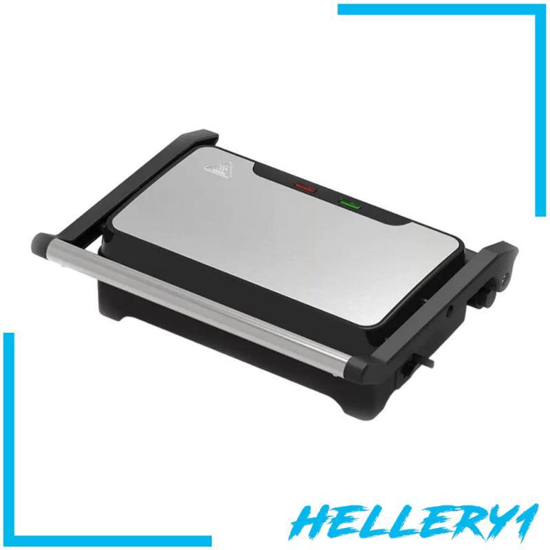 [Hellery1] Panini Press Grill ทําความสะอาดง่าย เครื่องทํา Panini สําหรับสเต็กชีส อาหารเช้า
