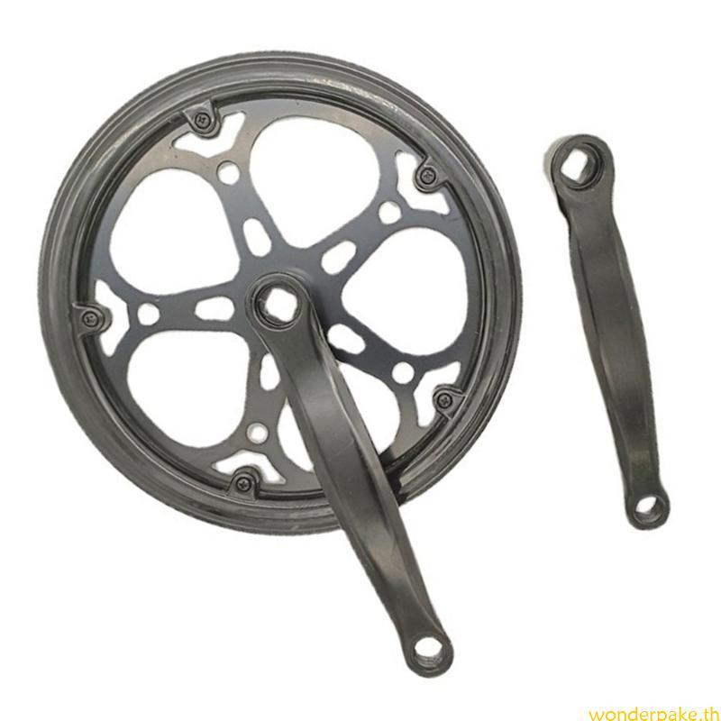 Wonder 52T จักรยาน Crankset 170 มม.จักรยาน Crankset Double Chain ล้อเปลี่ยนโซ่สําหรับจักรยานเสือภูเข