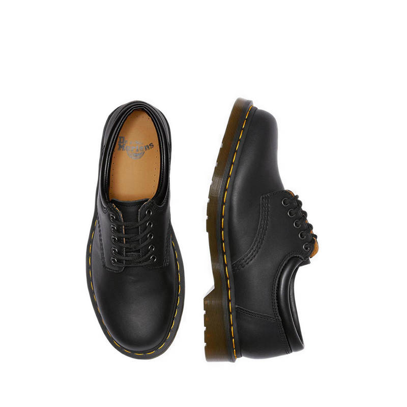Dr. Martens حذاء 8053 بخمس فتحات جلد نابا — أسود — صورة 3