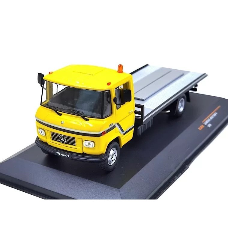 IXO Mercedes Benz Mercedes Benz Mercedes Benz L608 D 19801/43 สีเหลือง กระเป๋าเดิม
