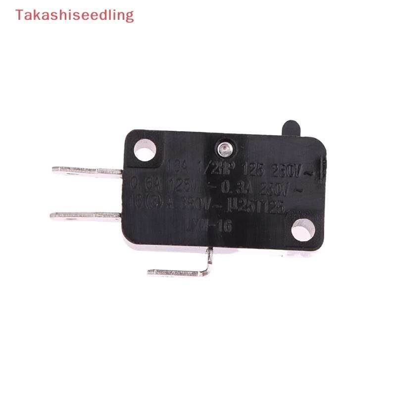 (Takashiseedling) -103 Micro Switch 16A 250V ปกติ Close Switch 3 Pin Micro Switch สําหรับเตาอบไมโครเวฟประตูเครื่องซักผ้าหม้อหุงข้าว