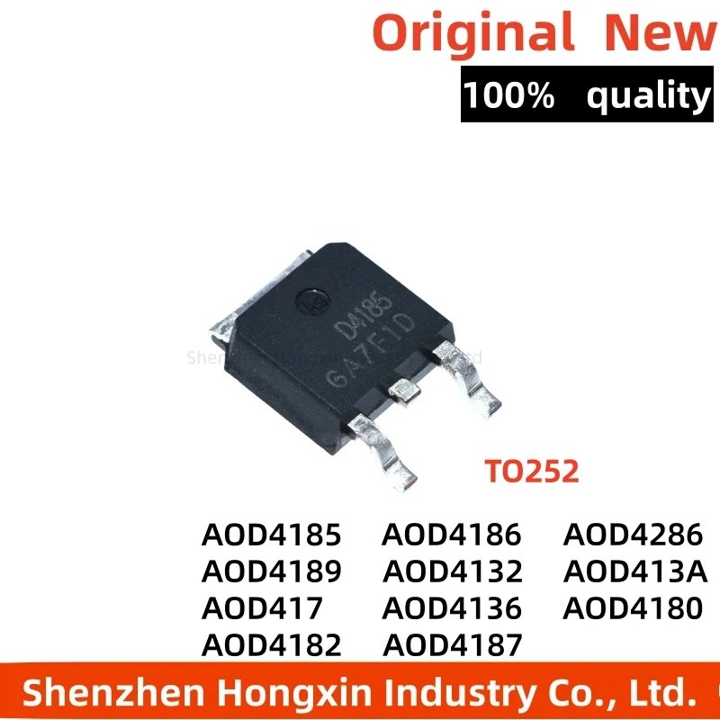 5PCS AOD4184 AOD4185 AOD4186 AOD4286 AOD4189 AOD4132 AOD413A AOD417 AOD4136 AOD4180 AOD4182 AOD4187 