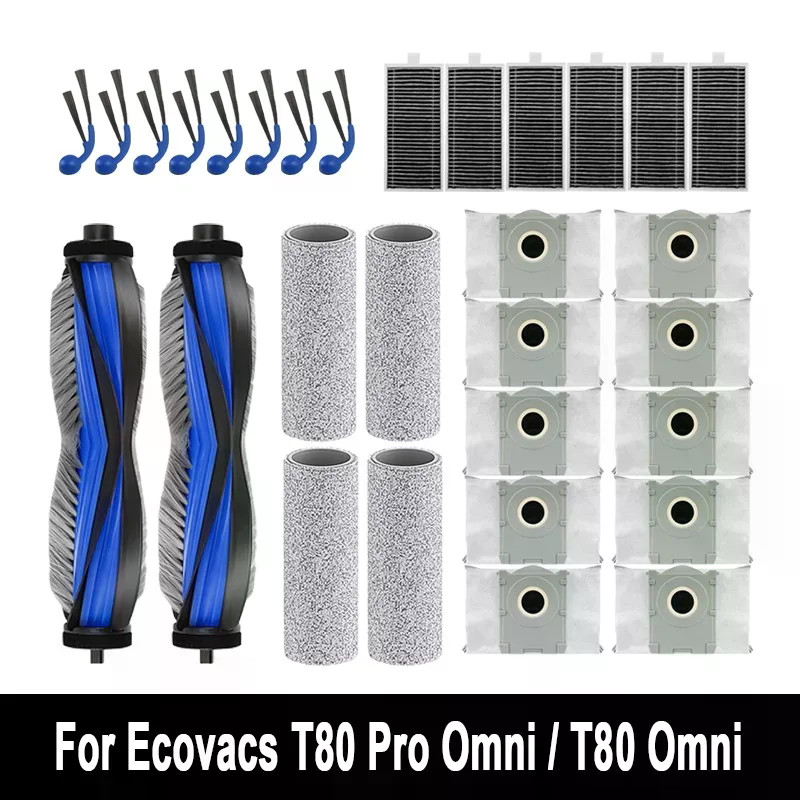 อะไหล่ Ecovacs T80 Omni T80 Pro Omni Yeedi M14 Plus เครื่องดูดฝุ่น ผ้าถูพื้น