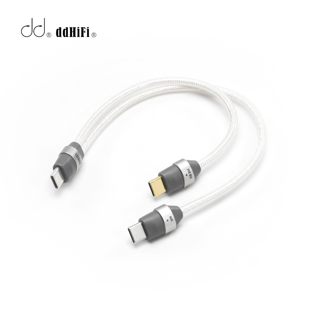 DdHiFi DD TC05M3 2in1 USB-C OTG & สายชาร์จ, 10W สําหรับ DAC/Amp แก้ปัญหาแบตเตอรี่ความวิตกกังวลสําหรั