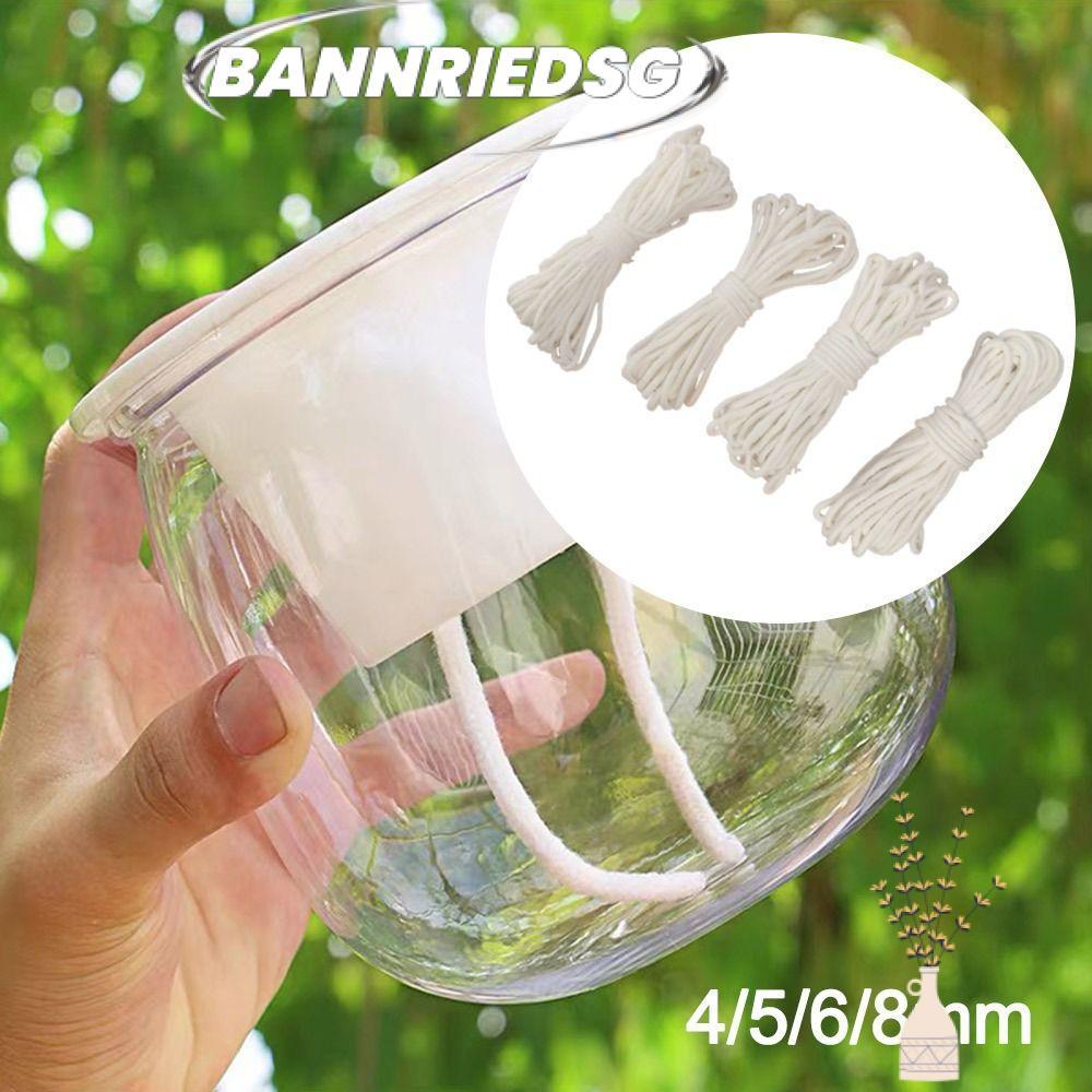 BANNRIEDSG989YR Hydroponic Self Wick, หยดระบบชลประทานล้างทําความสะอาดได้เชือกฝ้ายดูดซับ, Creative Garden อุปกรณ์ 4/5/6/8 มม.รดน้ําด้วยตนเอง Wick สายไฟสําหรับพืช