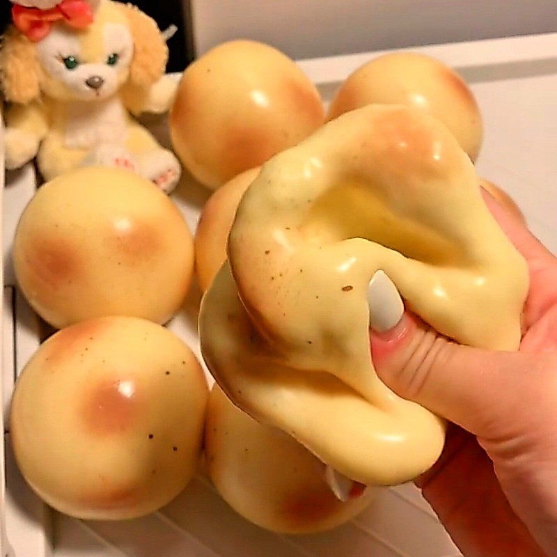 Crunchy Squishy Potato Stress Ball Fidget ของเล่นมันฝรั่งรูปอาหาร ASMR Sensory ความเครียดบรรเทาของเล่นสําหรับผู้ใหญ่ของขวัญ