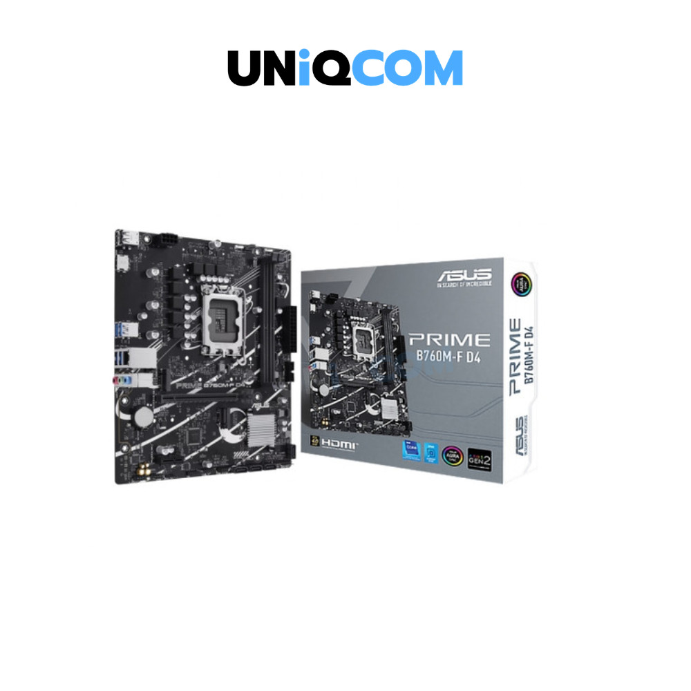 ASUS เมนบอร์ด MAINBOARD (1700) PRIME B760M-F DDR4