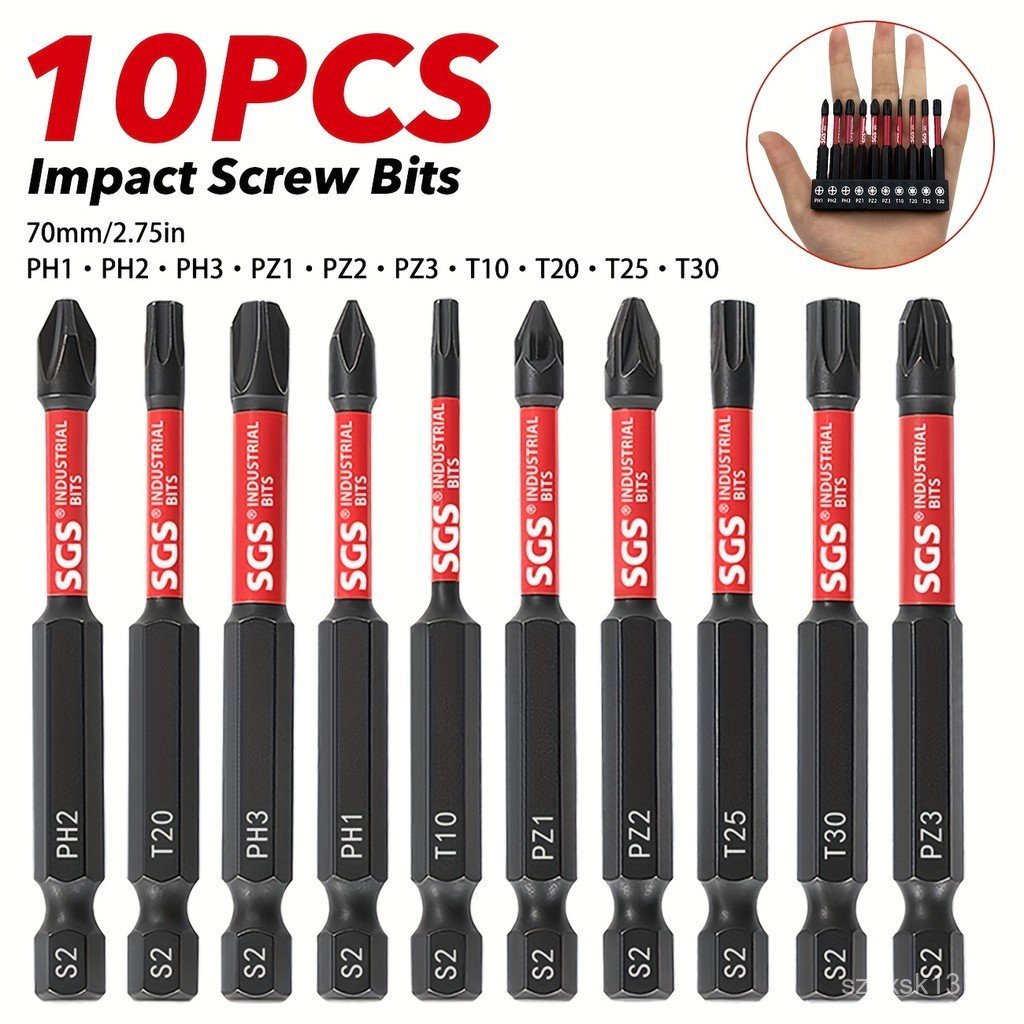 Pz1 ปรับให้เข้ากับประกอบ 3 สกรู t10-t30 ซ่อมรถยนต์สําหรับ 61m-Shaped Magnetic Batch ph1s2 Plum 2hrc 