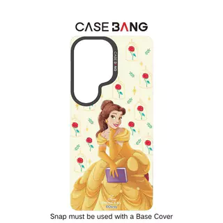 【แผ่นหลังแม่เหล็ก】For Samsung S24-S26,CASEBANG Princess Fairytale Series เคสแม่เหล็ก ImagiSnap, เปลี่ยนกลับ, การป้องกันการตกกระแทกทหาร