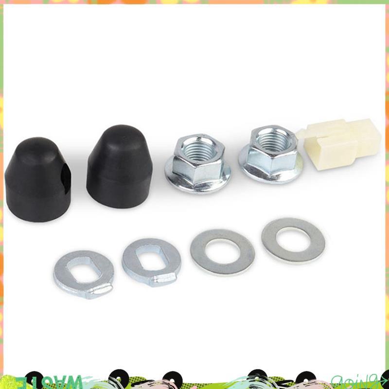E-Bike ไฟฟ้าจักรยาน Hub Motor Axle Lock Nut /Lock Washer /Spacer /Nut Cover พร้อมเพลา 12 มม.