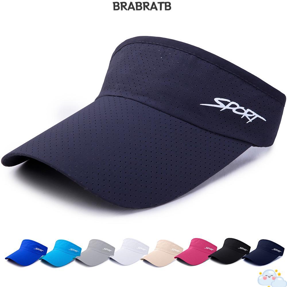 BRABRAA Sports Visor Casual Sport Headband Breathable Running Baseball Cap