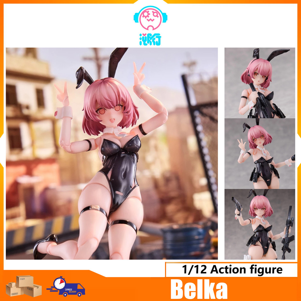 Sushing Belka Commando 1/12 Action Figure height about 15.5cm Popular Rabbit Rapid Response Team ser