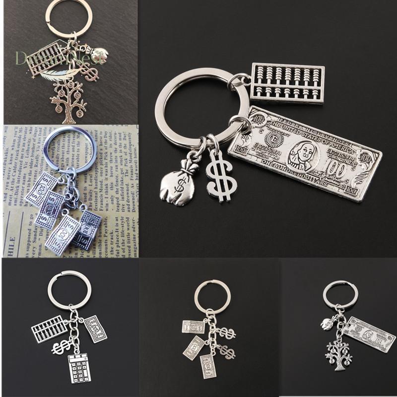 [DreamNest] 100 Dollar Bill Shaped พวงกุญแจเด็กของขวัญขนาดเล็ก 1 ชิ้น Handmade ของที่ระลึกสําหรับเด็