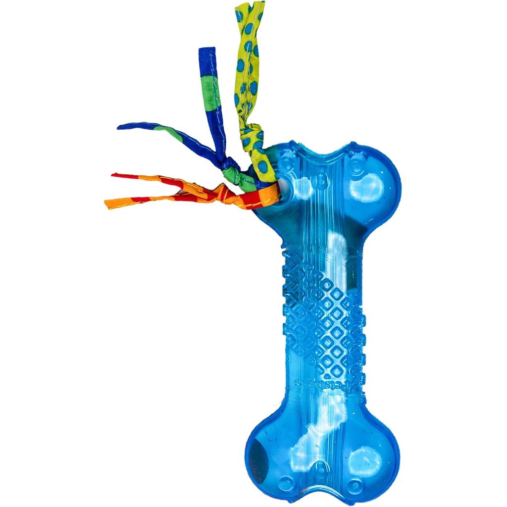 Petstages Orka Mini Bone Royal Blue Dog Chew Toy 8BU5
