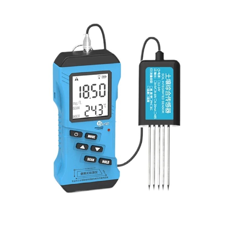 ตีขายดี RS485 Output Soil NPK Sensor เรือนกระจกการเกษตรเซ็นเซอร์สิ่งแวดล้อมสําหรับการตรวจจับเนื้อหา 