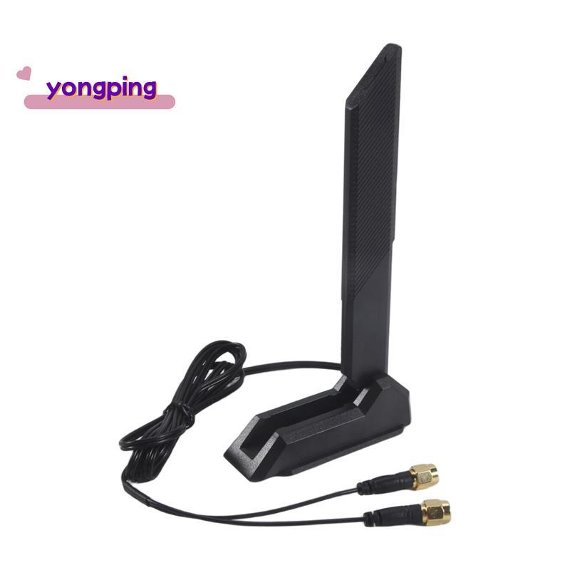 1 PCS WiFi 6E เสาอากาศ 2T2R 2.4G/5G/6G สีดําสําหรับ B660 H670 M13H Z690 เมนบอร์ด