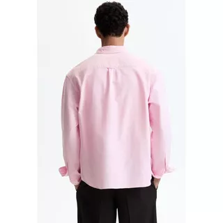 H&M(เอชแอนด์เอ็ม) เสื้อเชิ้ต Oxford แบบ Regular Fit ผู้ชาย 1257417_10
