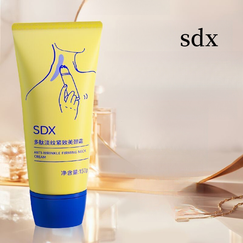 天优✨Sdx คอครีม Light Lines กระชับ Lift Nature Moisturizing Anti-Wrinkle Soothing Skin Ball หัวนวดคอ T