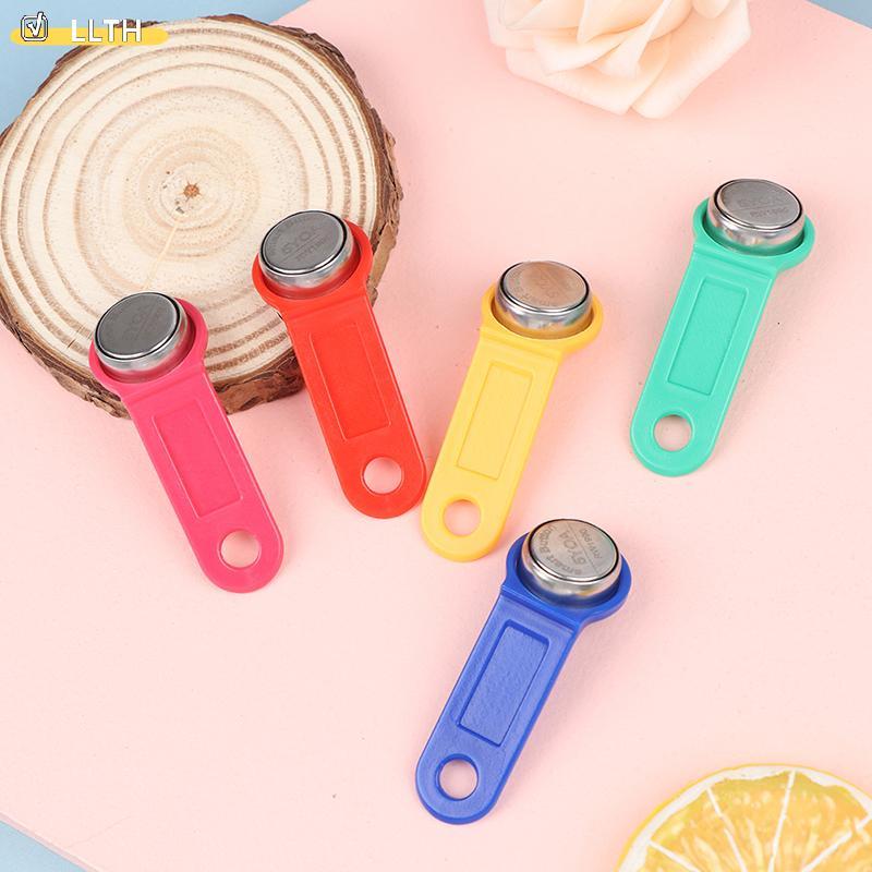 LLTH 1 PC พลาสติก Rewritable RFID Touch Memory Key TM Card iButton Copy Card ซาวน่า Key HOT