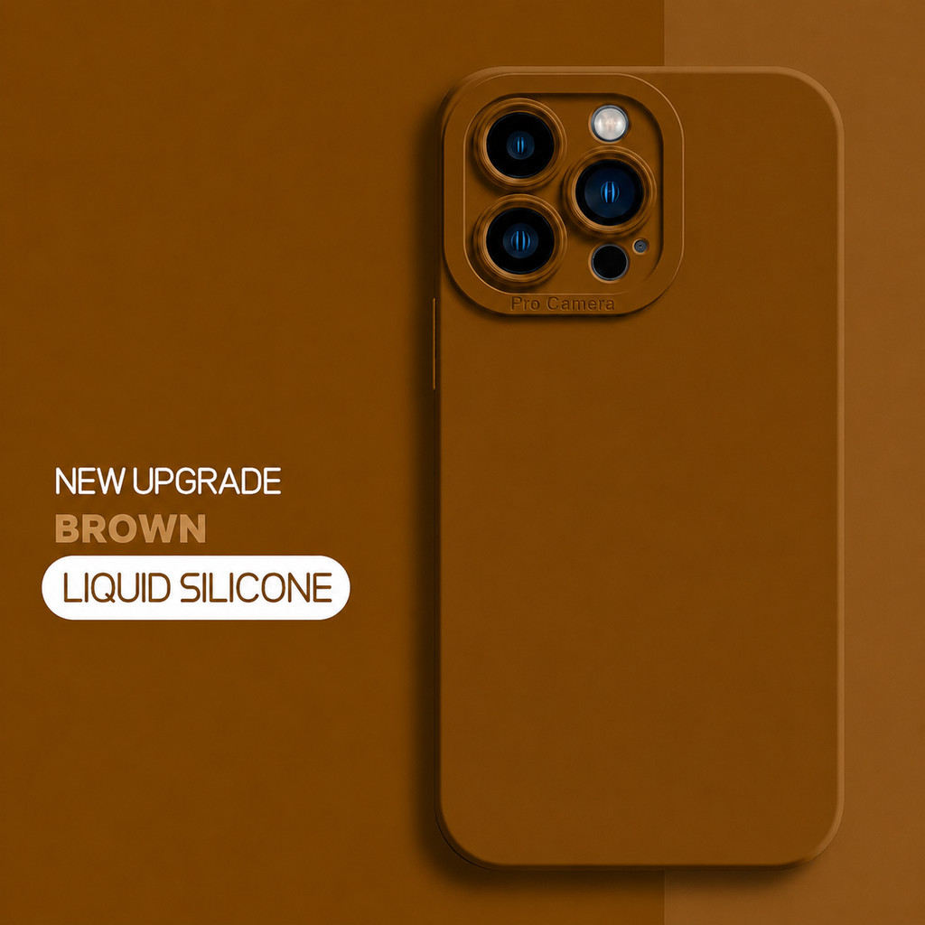 [ Oppo F3 / F3+ / F5 / F7 / F9 / F11 / F11 Pro ] เคสซิลิโคน Pro Camera Big Eye Plain Color