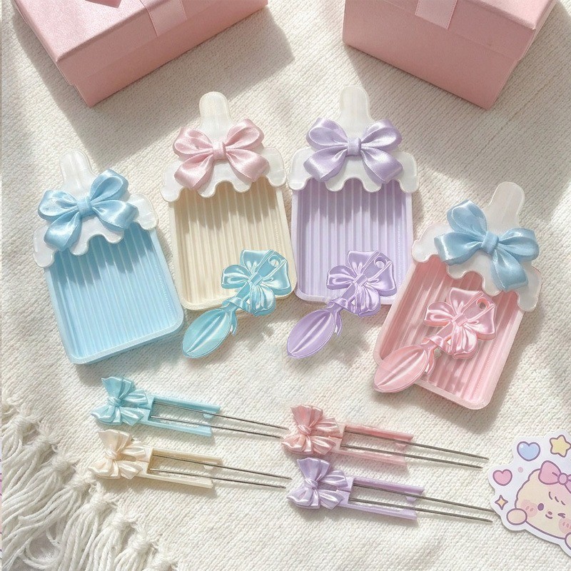 Fusion Bean DIY เครื่องมือขวดรูปถั่วจานน่ารัก Bow Bean Splicing 3D การพิมพ์ชุดเครื่องมือเริ่มต้น