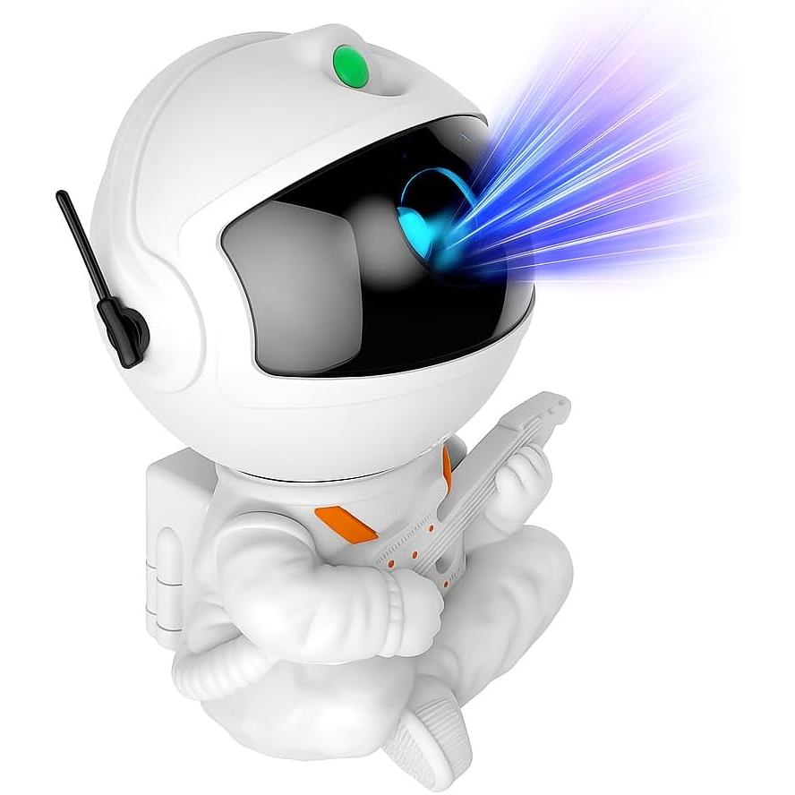 Astronaut Galaxy Star Projector – Nebula Light Projector พร้อมรีโมทคอนโทรล 360° ไฟกลางคืนสําหรับเด็ก