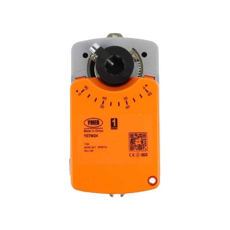 C2HL YMER 4-20mA 0-10V 7Nm Damper Actuator Y07M24-MF Y07M230-MF Y07M24-S Y07M230-MF Y07M24AC220V AC/
