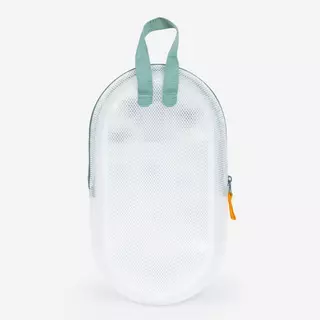 Decathlon Waterproof Swimming Pouch 6L Transparent ถุงเก็บของว่ายน้ำขนาด 6 ลิตร (แบบใส) - Green