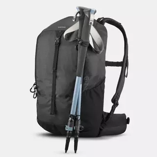Decathlon 20 L Mountain Hiking Backpack - Mh100 เป้เดินป่าบนภูเขาขนาด 20 ลิตร รุ่น Mh100 - Black
