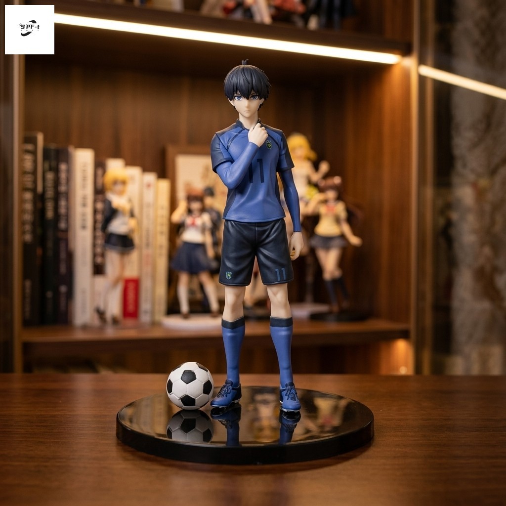 Blue Lock Isagi Yoichi Action Figure อะนิเมะสะสมรุ่น ABS PVC 17 ซม.