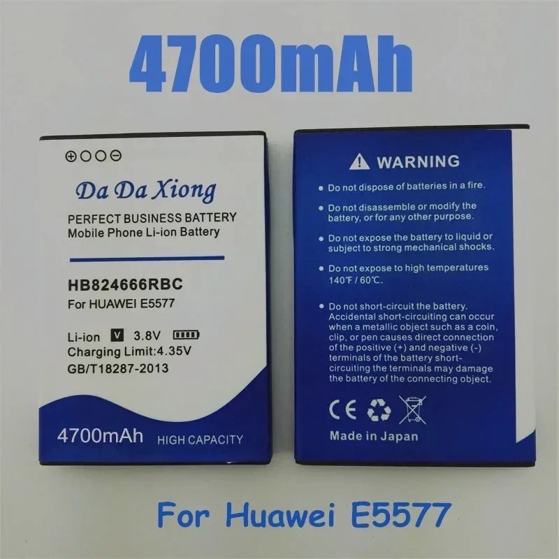 แบตเตอรี่สําหรับ Huawei Ascend Nova 2 2i 2S P8 P7 P20 G9 Lite Plus E5577 C8500 C8816 Y300 G300 G510,