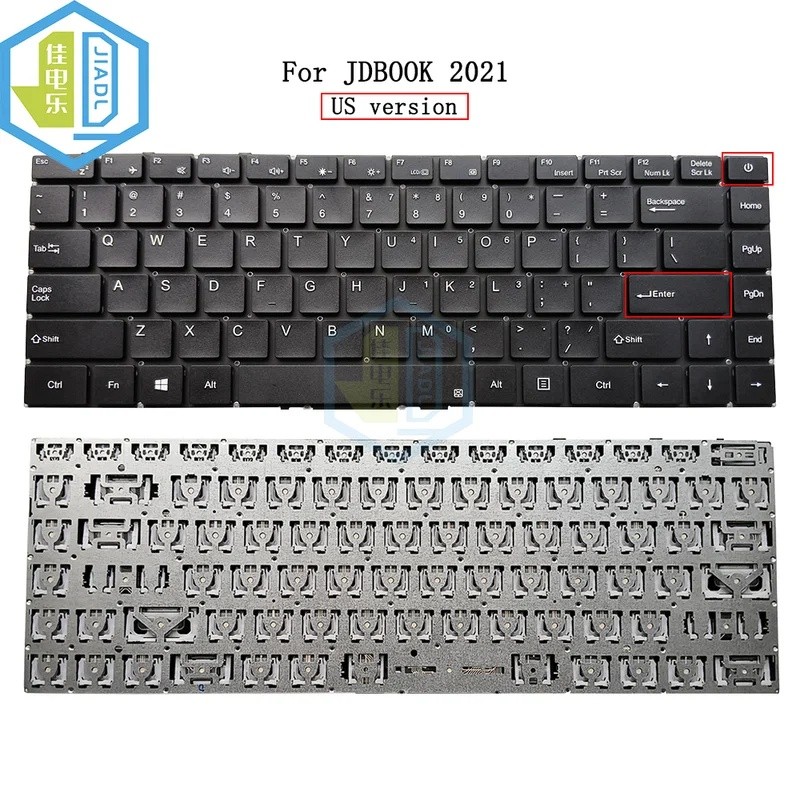 แป้นพิมพ์แล็ปท็อปภาษาอังกฤษ US ใหม่สําหรับ X311N MB3151018 XK-HS168 JDBOOK 2021 14 นิ้ว เปลี่ยนแป้นพ