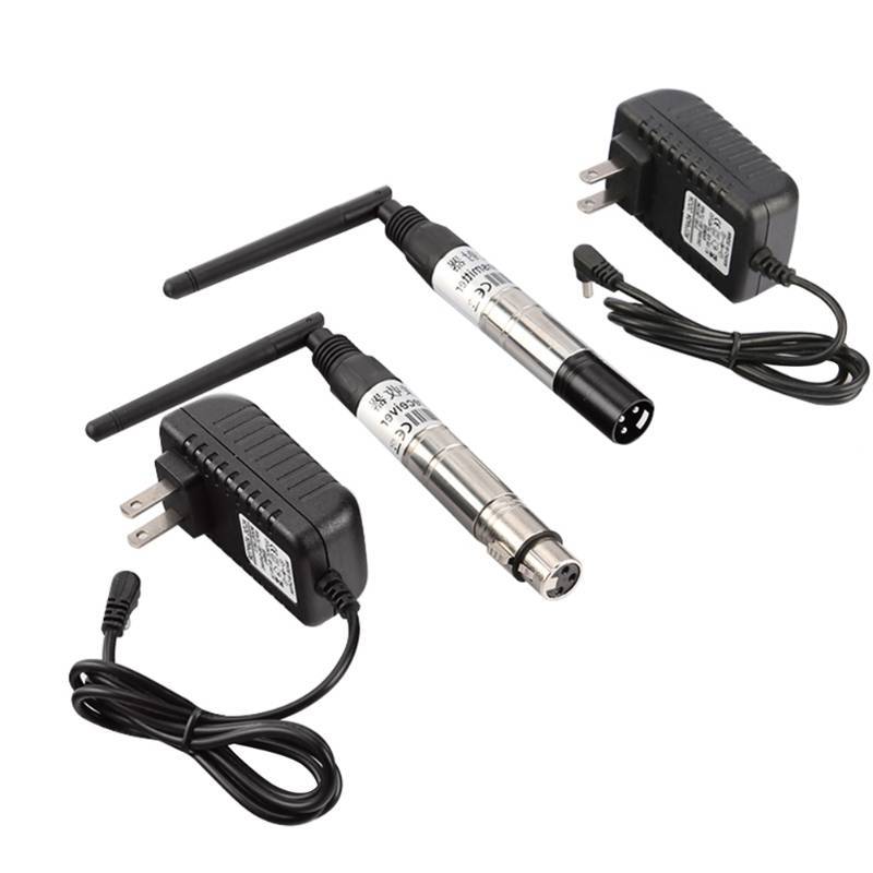 Thankswin DMX512 2.4G ตัวรับสัญญาณไร้สายเครื่องส่งสัญญาณตัวควบคุมแสงสําหรับอุปกรณ์ DMX th