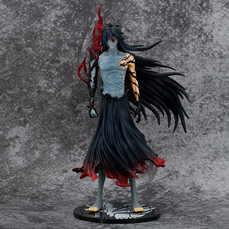 Death God Kurosaki Ichigo Tianshu ล็อค Crescent Crescent Crescent อะนิเมะรูปเครื่องประดับของขวัญวันเ