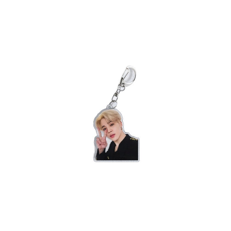 Ami สินค้า BTS V Min Yoongi Park Jimin Tian Jungkook Kim Taehyung พวงกุญแจจี้ 1712