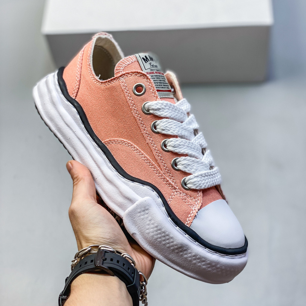 MIHARA YASUHIRO รองเท้าแฟชั่น Low-Top Unisex สไตล์เดียวกัน.