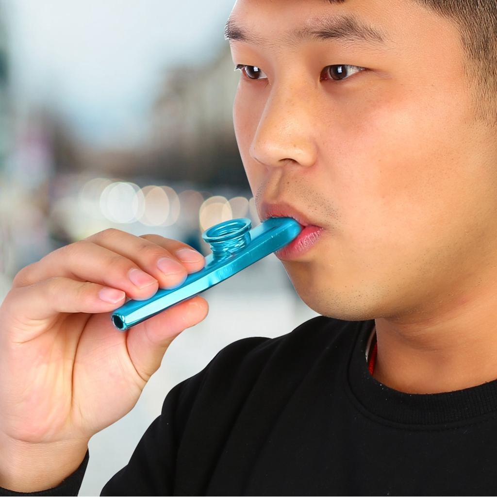 โลหะทนทาน Kazoo Flute Mouth เครื่องดนตรีอุปกรณ์เสริมเด็ก