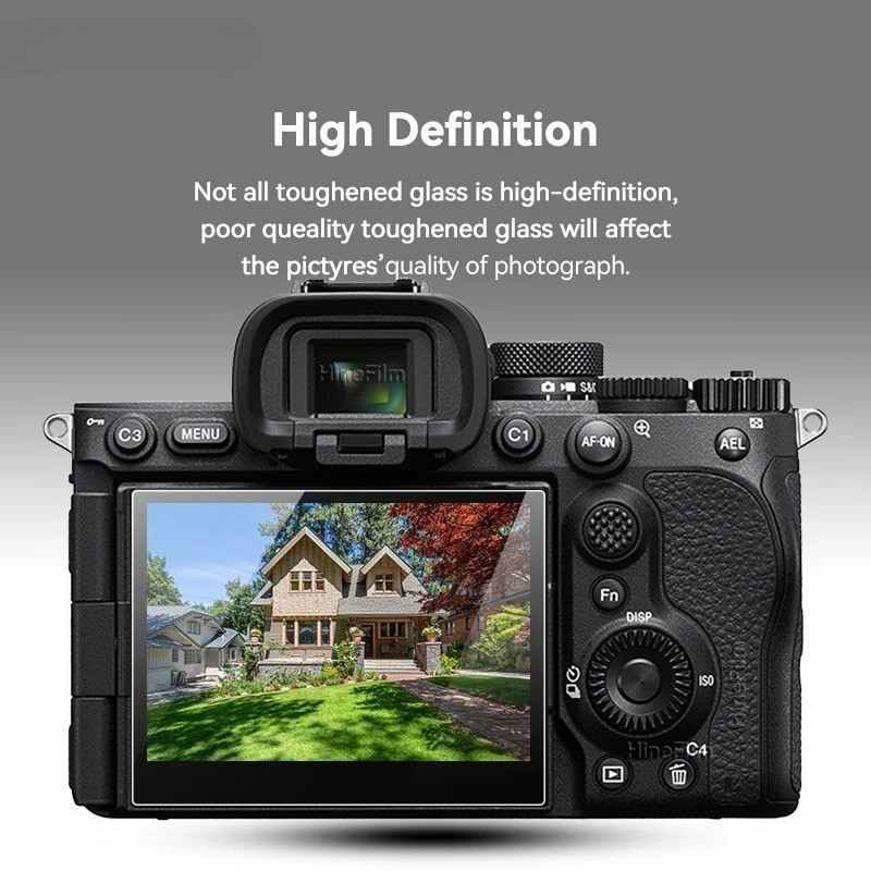 1/2/3PCS กระจกนิรภัยป้องกันหน้าจอสําหรับ Panasonic GF1 GF2 GF6 GF7 GH5 GH5 II GH52 GH5S GH6 GH6L GH7