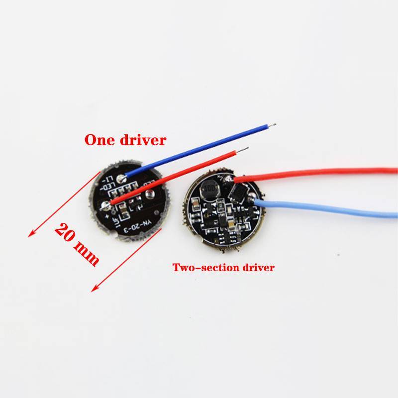 G & Y 1/3/5 โหมด Q5 XPE R3 LED 3W Led Driver คงที่ 3.7V สําหรับชิปแสงชาร์จไฟฉาย Driver Board