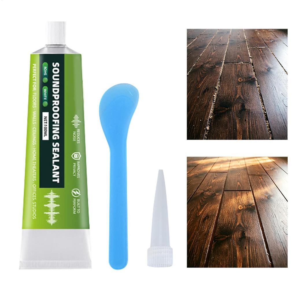 Acoustic Caulk ลดเสียงรบกวนกาวฉนวนกันเสียง Sealant สําหรับ Apartment ห้องน้ําห้องนั่งเล่นโรงรถชั้น o
