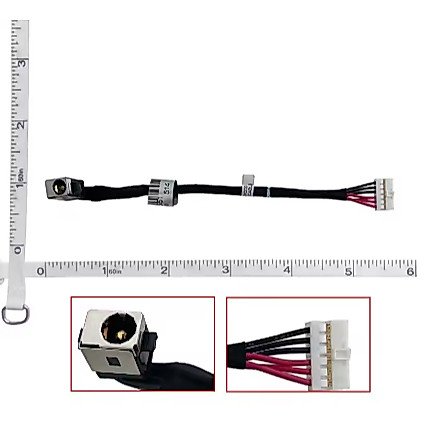 แล็ปท็อปใหม่ DC Power Jack สําหรับ ASUS N551 N551J N551JB N551JM N551JK N551ZU G58 G58J G58V GL551J 