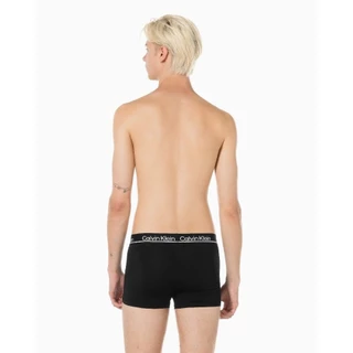 CALVIN KLEIN กางเกงในผู้ชายแพ็ค 3 ชิ้น Ck Micro Plus ทรง Low Rise Trunk รุ่น NP2752O 001 - สีดำ